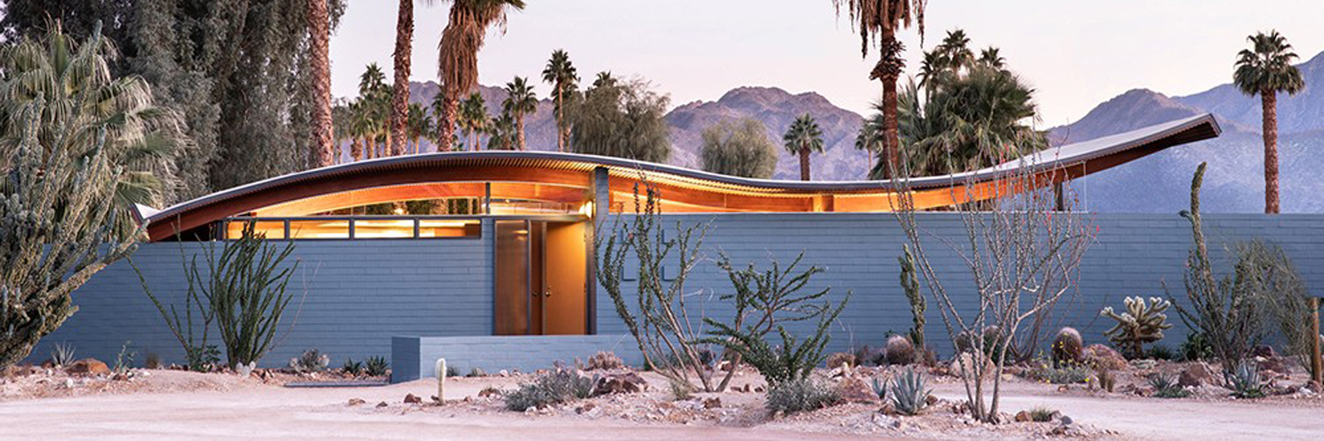Модернистский дом Wave в Калифорнии