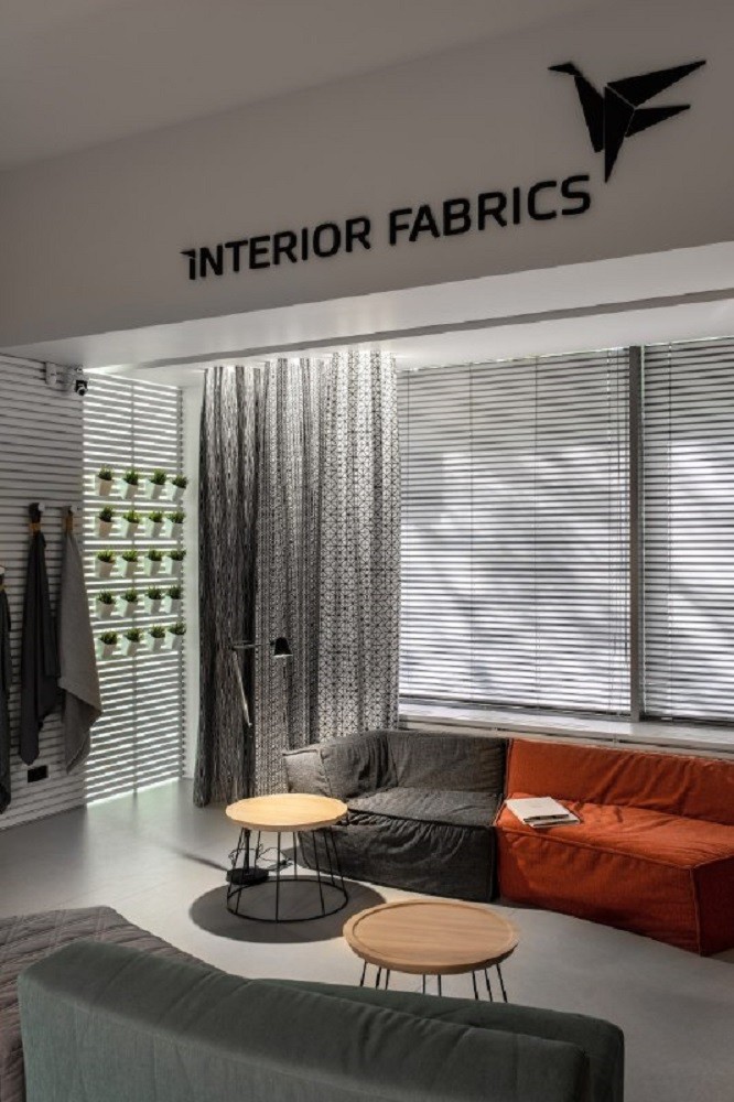 Пространство для студии Interior Fabrics 2