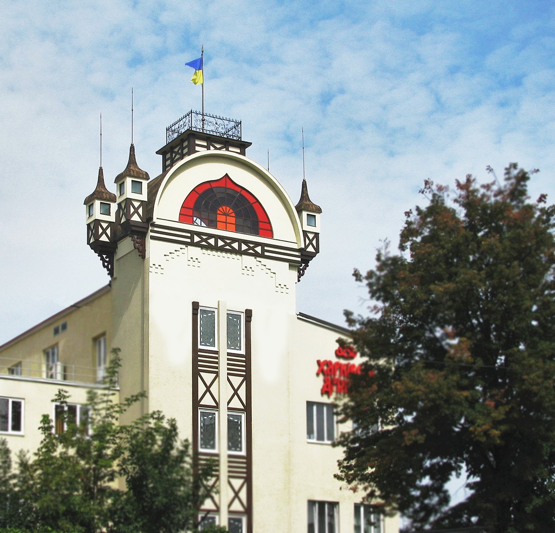 Дизайн завода «Харківські дріжджі»: башня, котельная 1