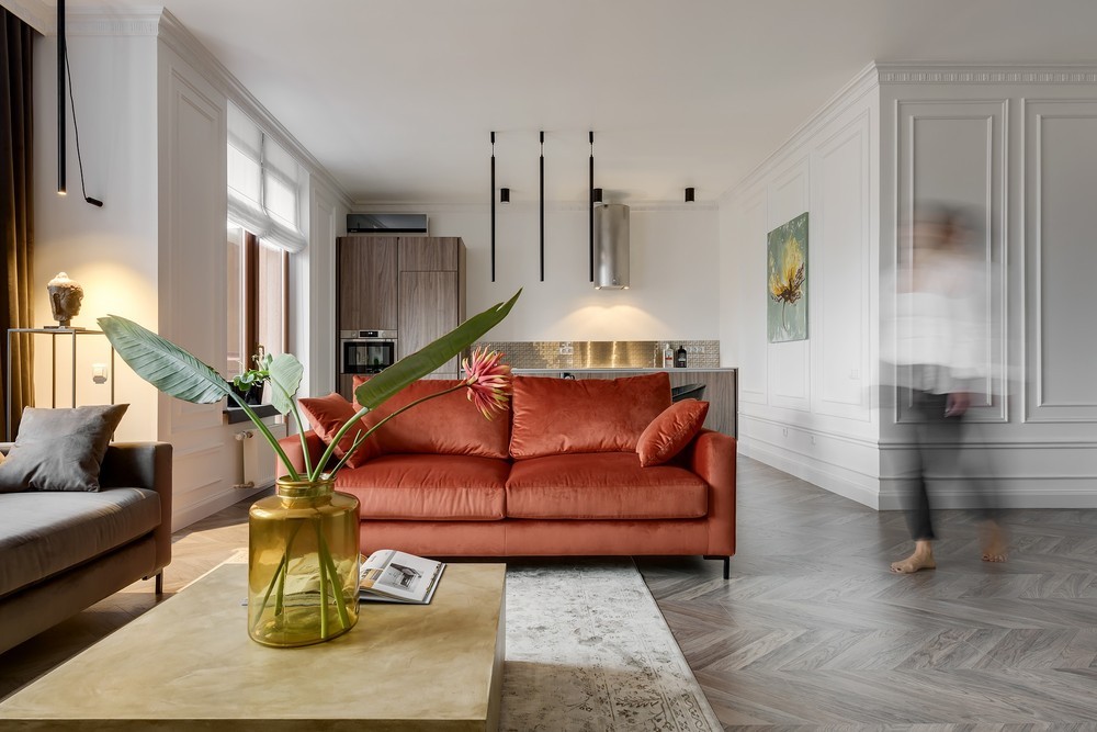 Интерьер квартиры в современном французском стиле