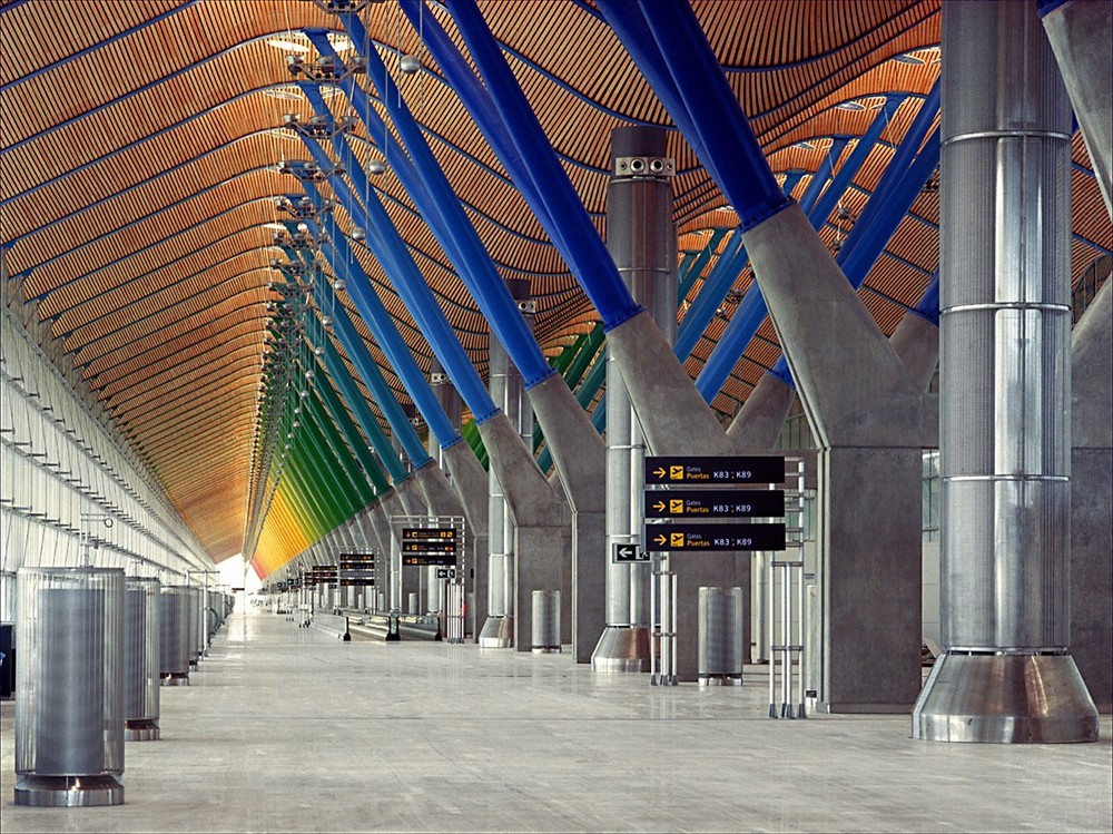 Новый терминал в аэропорту Мадрид-Барахас